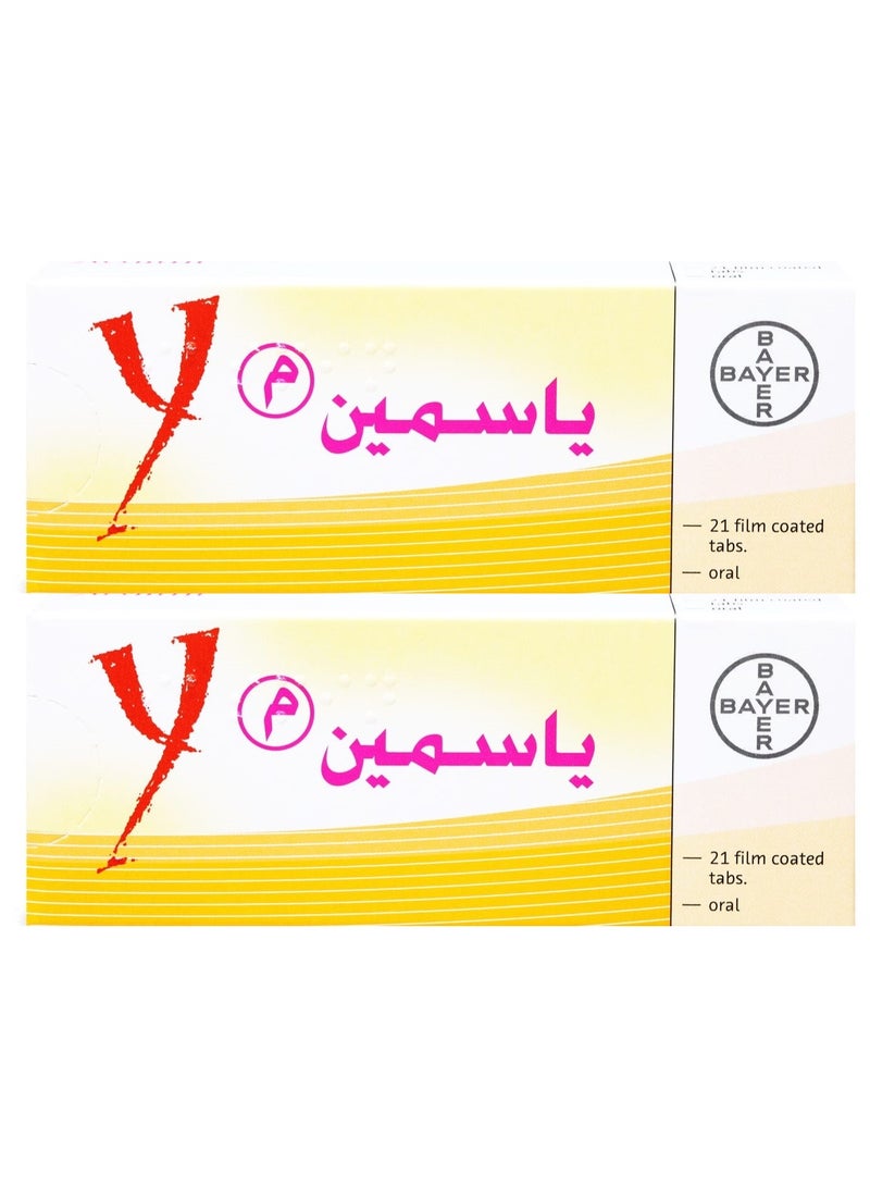 BAYER Pack Of 2 Yasmin Tablet 21 pcs - Image 1